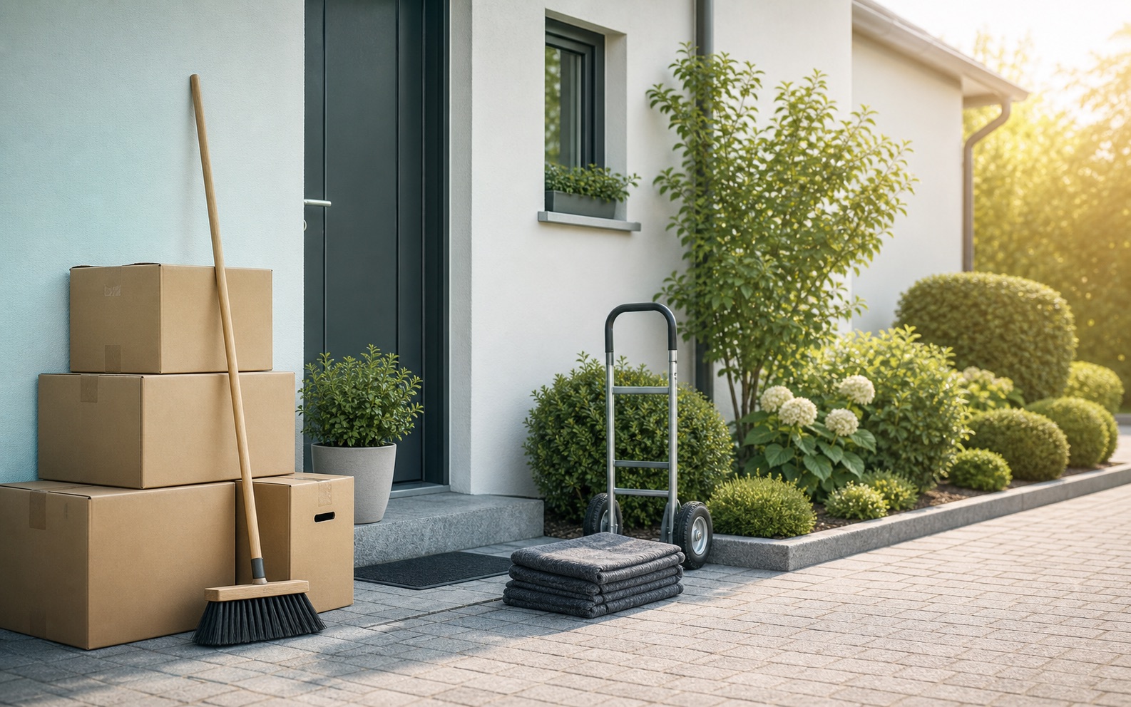 Objektservice mit Entrümpelung und Gartenarbeiten